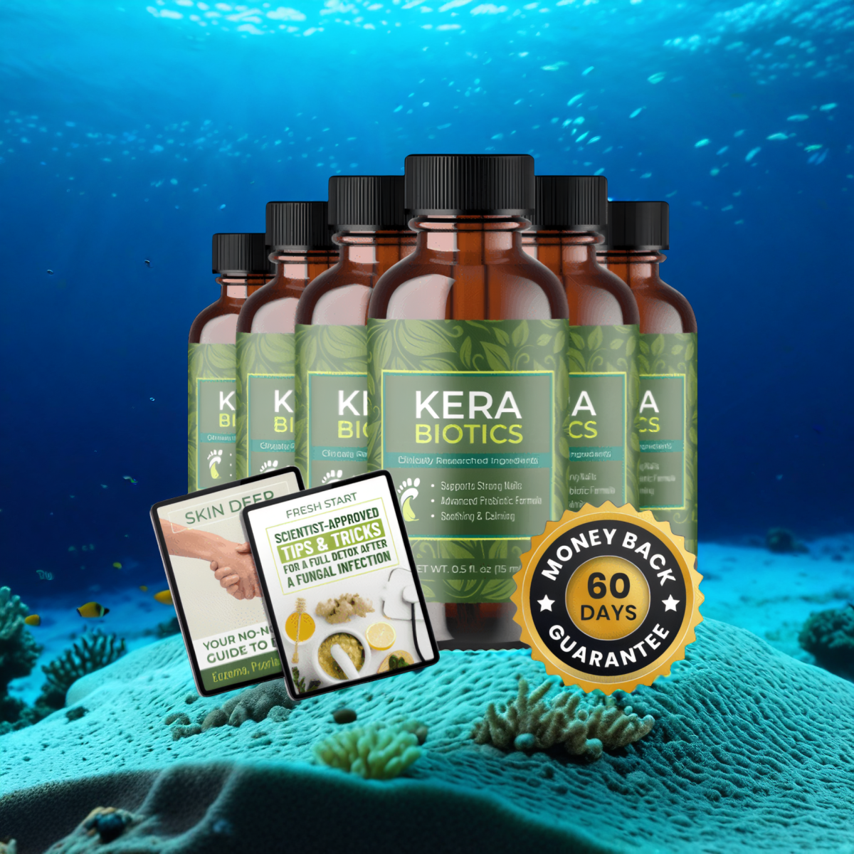 KeraBiotics - 6 Bottles