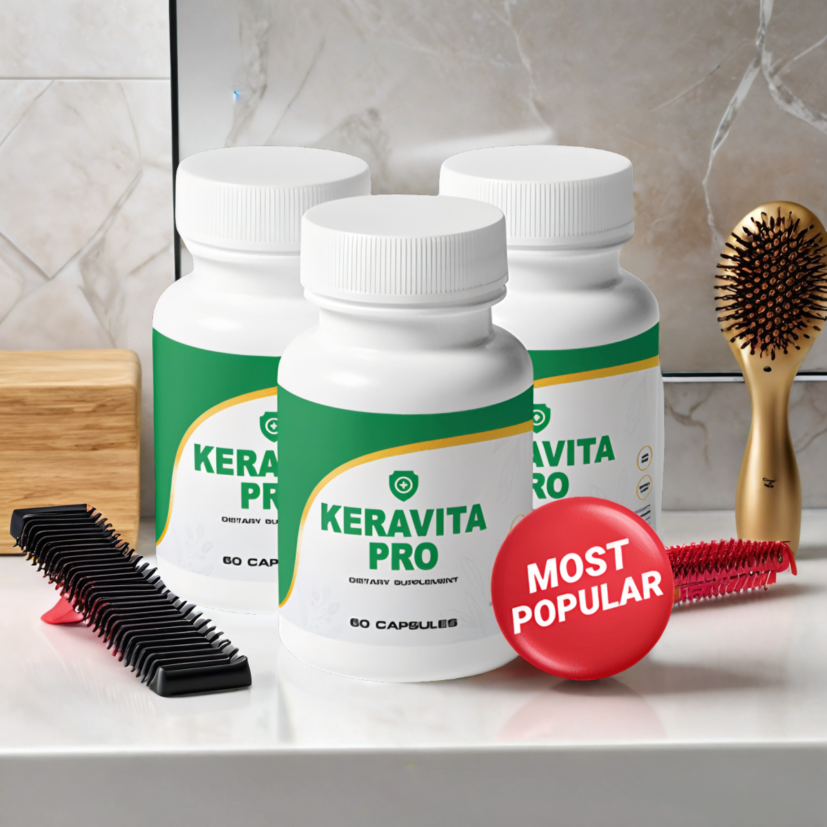 Keravita Pro - 3 Bottles