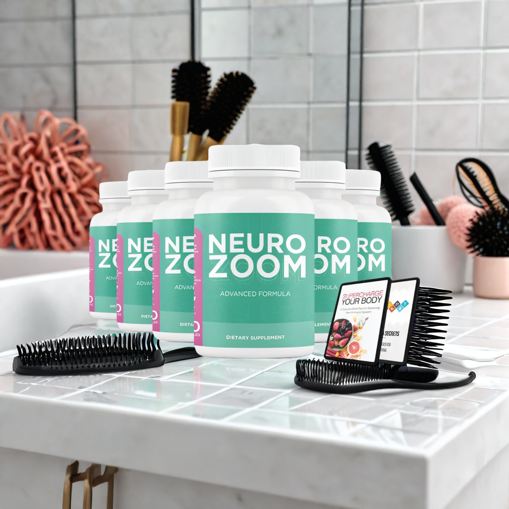 NeuroZoom - 6 Months Supply + 2 Bonus eBooks